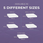 single bed mattress waterproof protector